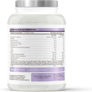 MATTER SMART NUTRIENTS - Total Beauty, Sacha Inchi - Bebida de Proteína con Probióticos, Enzimas y Ácido Alfa Lipoico