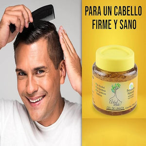 Gel fijador de cabello a base de Linaza Árbol Verde - 250 gr