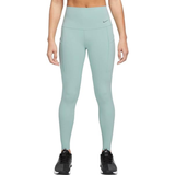 Nike Universa - Leggings de cintura alta de apoyo medio 7/8 con bolsillos para mujer