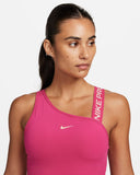 Nike Pro Swoosh - Bra deportivo asimétrico de media sujeción para mujer